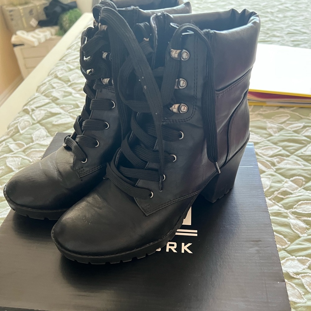 Black boots